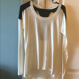 Long sleeve cream top. Calia by Carrie Underwood